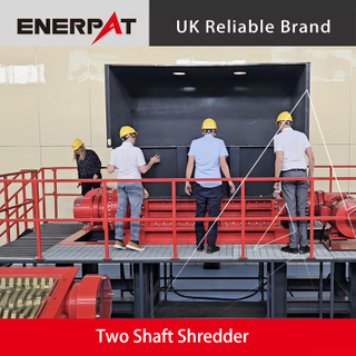 ENERPAT MSB-E1500 金属スクラップ用二軸シュレッダー