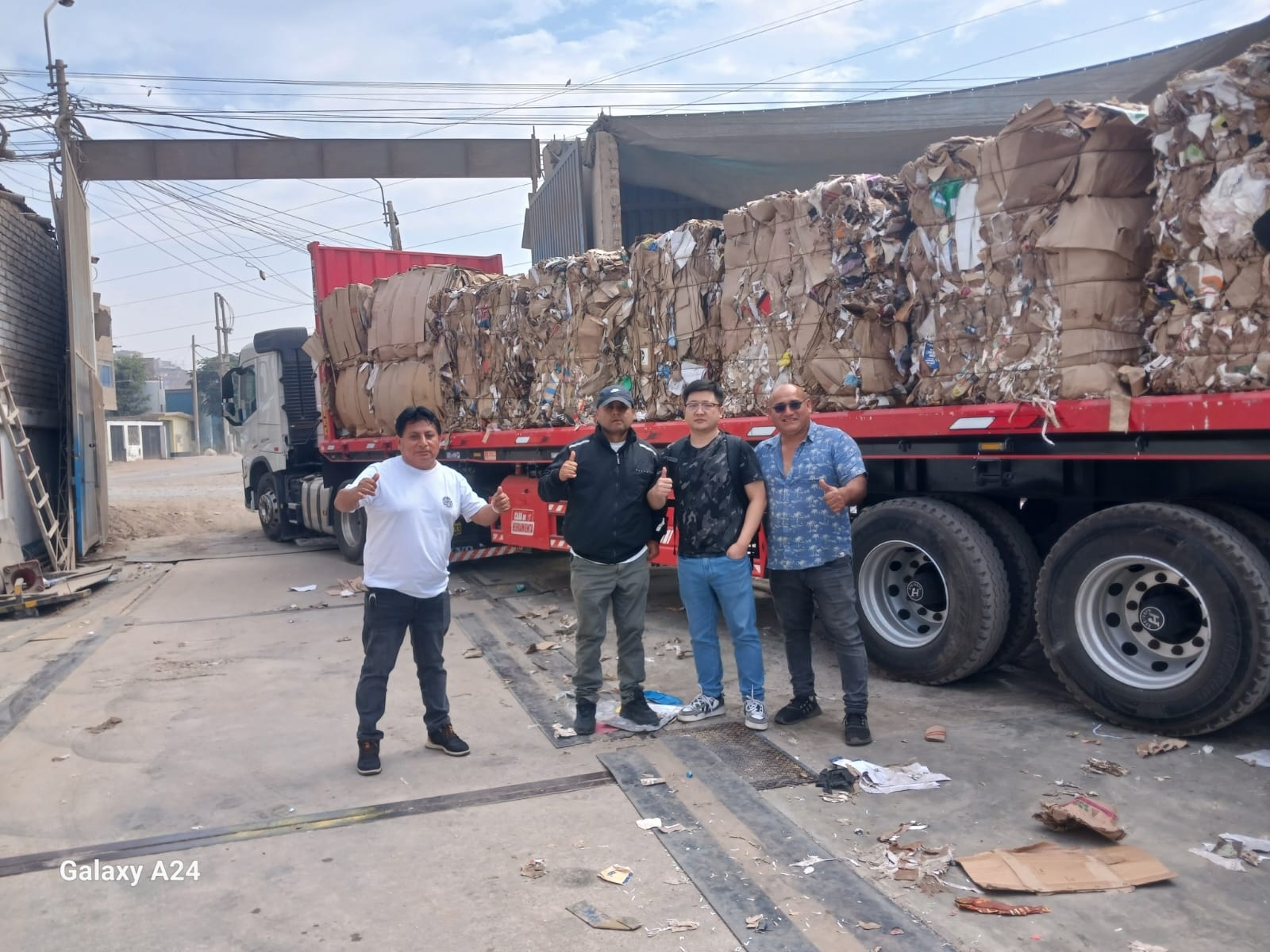 横型梱包プレス