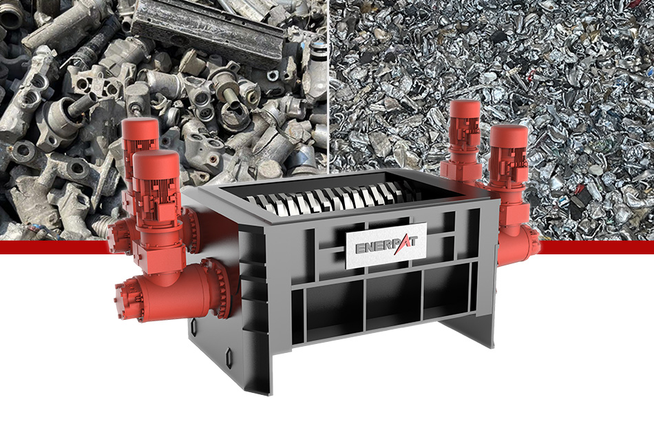 四軸シュレッダー