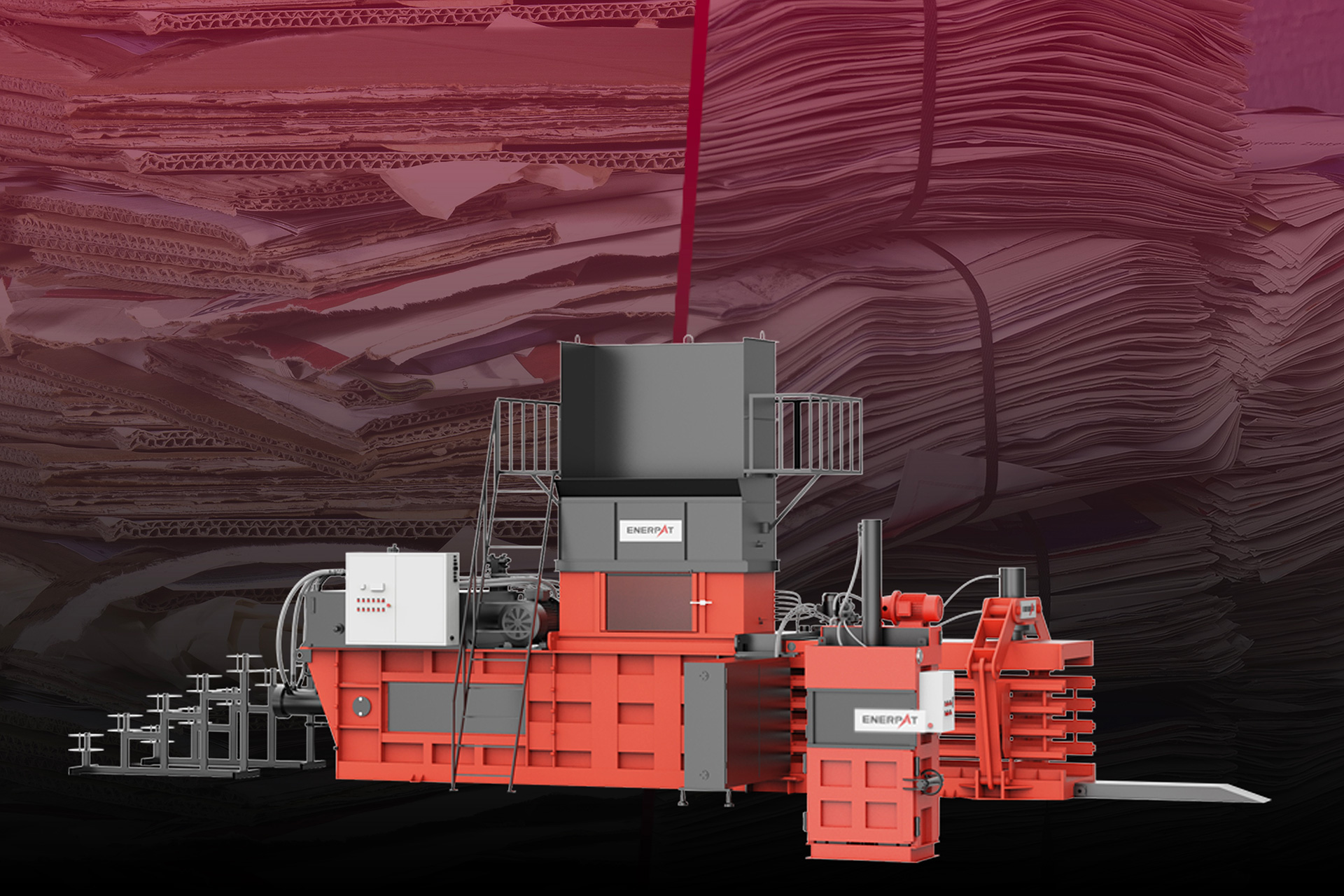 全自動横型ベーラー