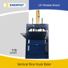 Vertical Rice Hull Baler